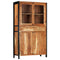 Rustika Rowe -  Highboard 100x40x175 cm Solid Acacia Wood